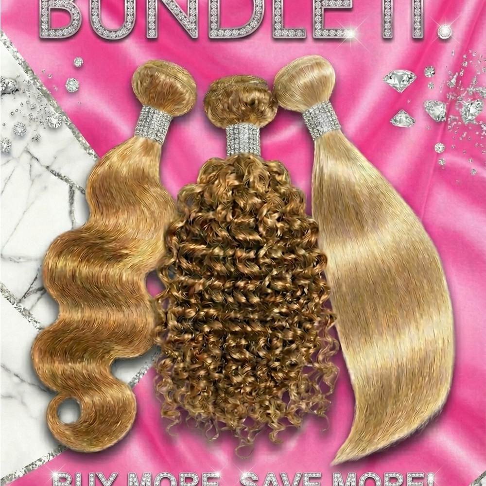 Luxurious Blonde Hair Bundle Deal